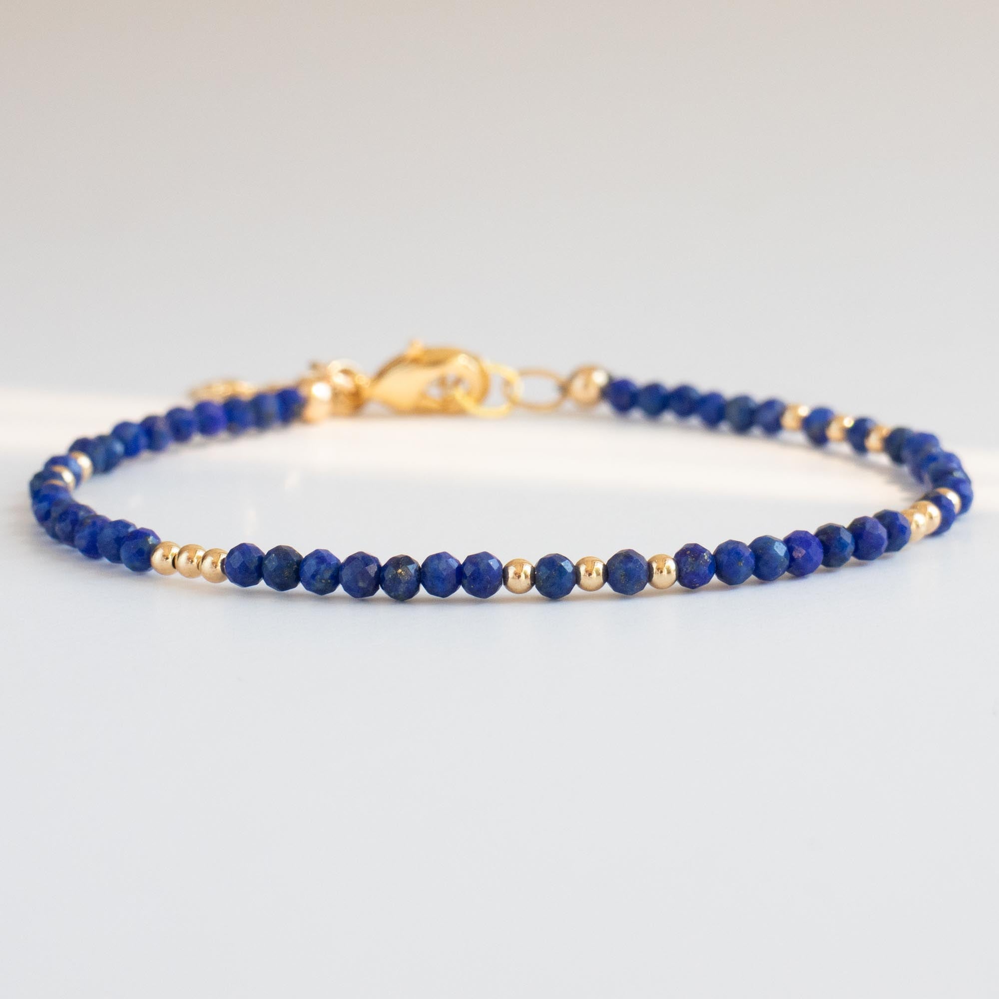 Stunning 925 Sterling newest Lazuli Pearl Bracelet