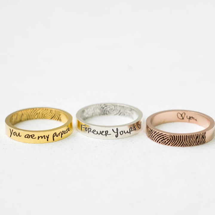 Handwriting Ring