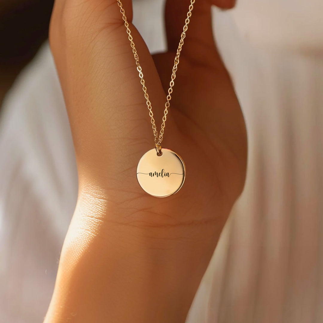 Gold Name Necklace