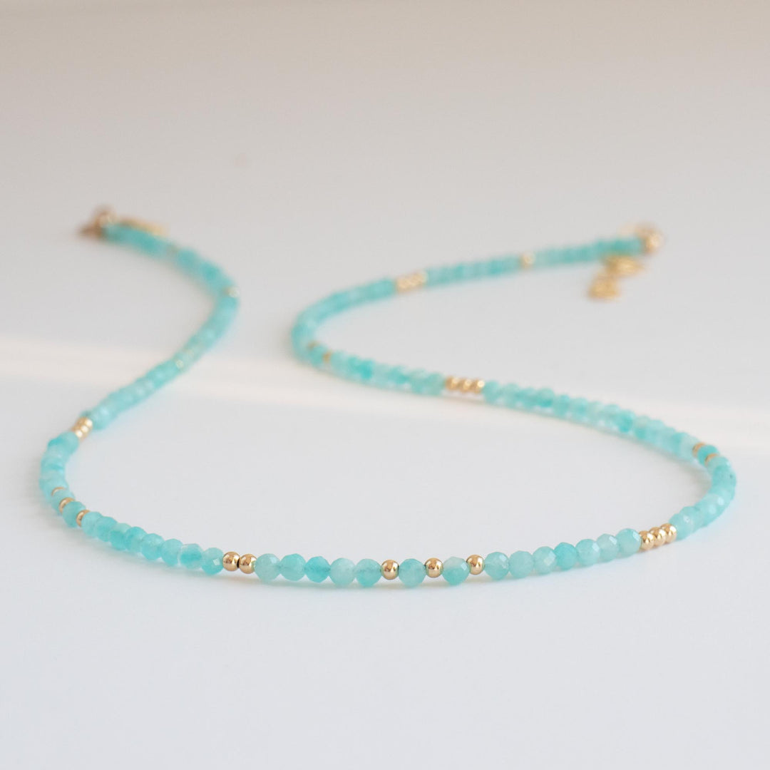 Blue Amazonite Necklace