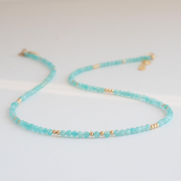 Blue Amazonite Necklace