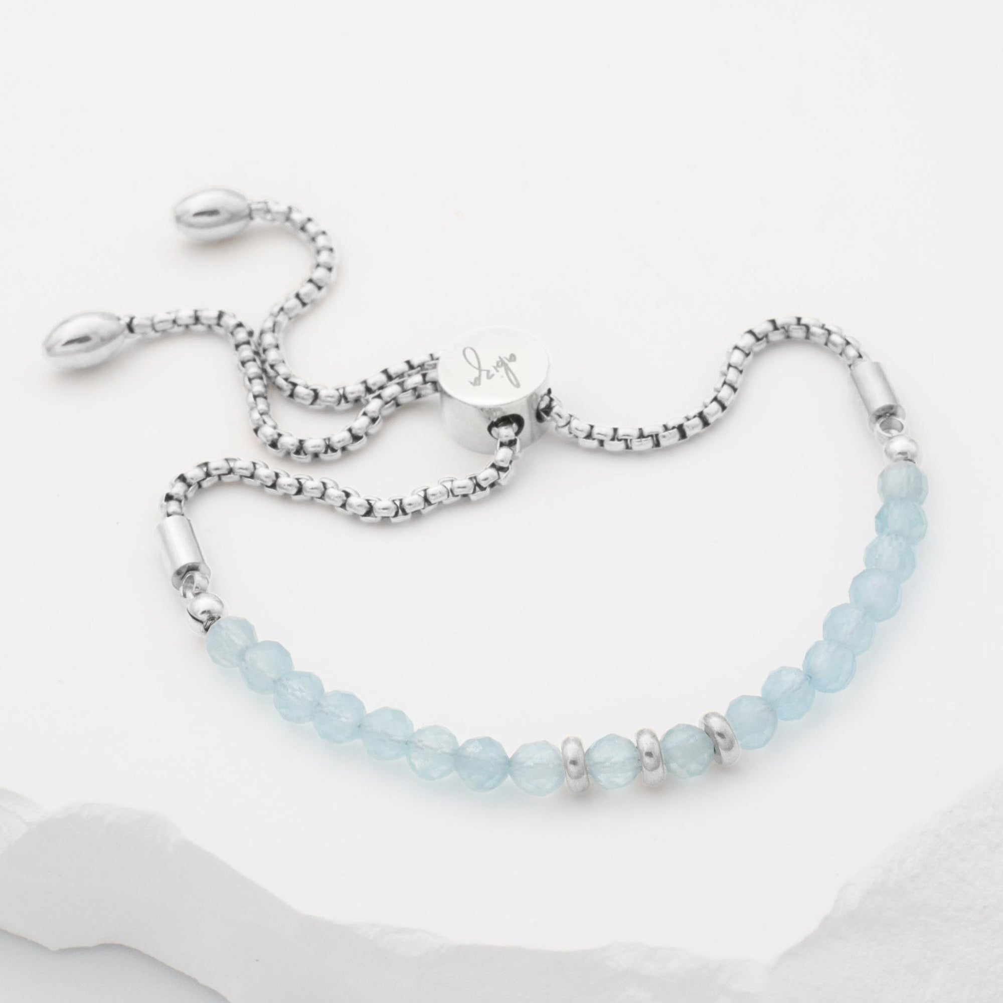 Aquamarine Ombre bracelet, March Birthstone Bracelet, Stackable Beaded, Blue buy Shaded, Moss Aquamarine,Ombre Stone,Gradient Bracelet, Woodland