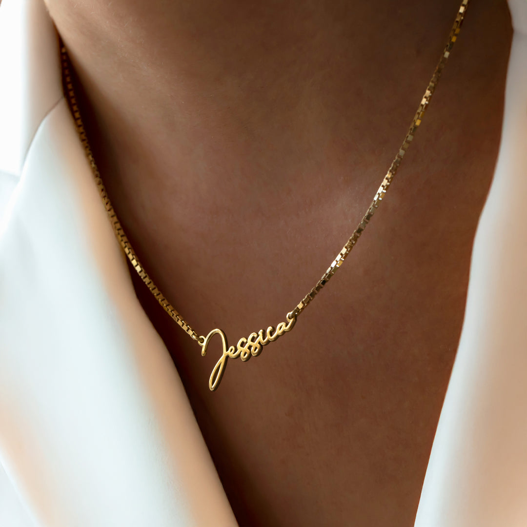 Dainty Name Necklace