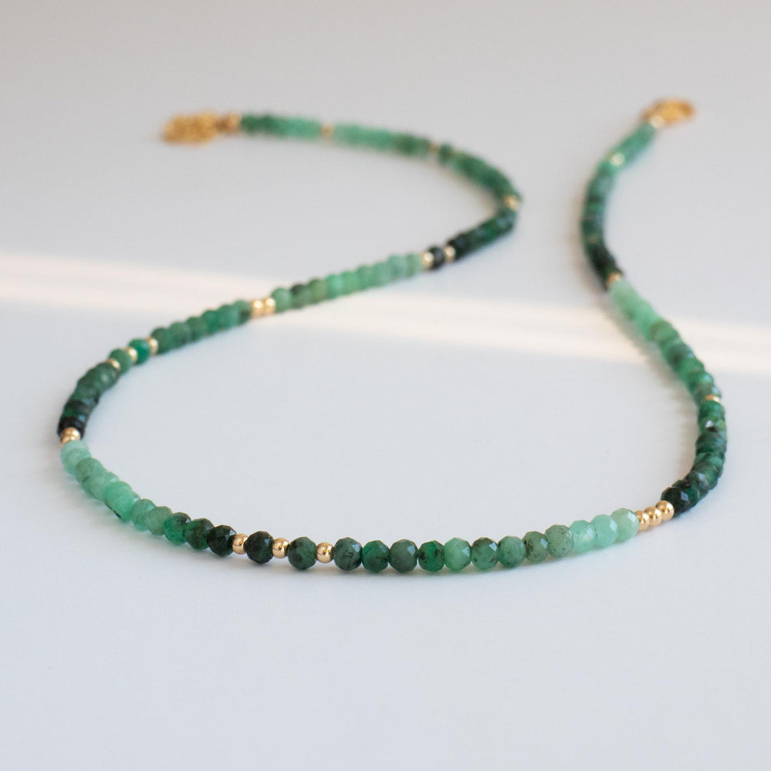 Green Emerald Necklace