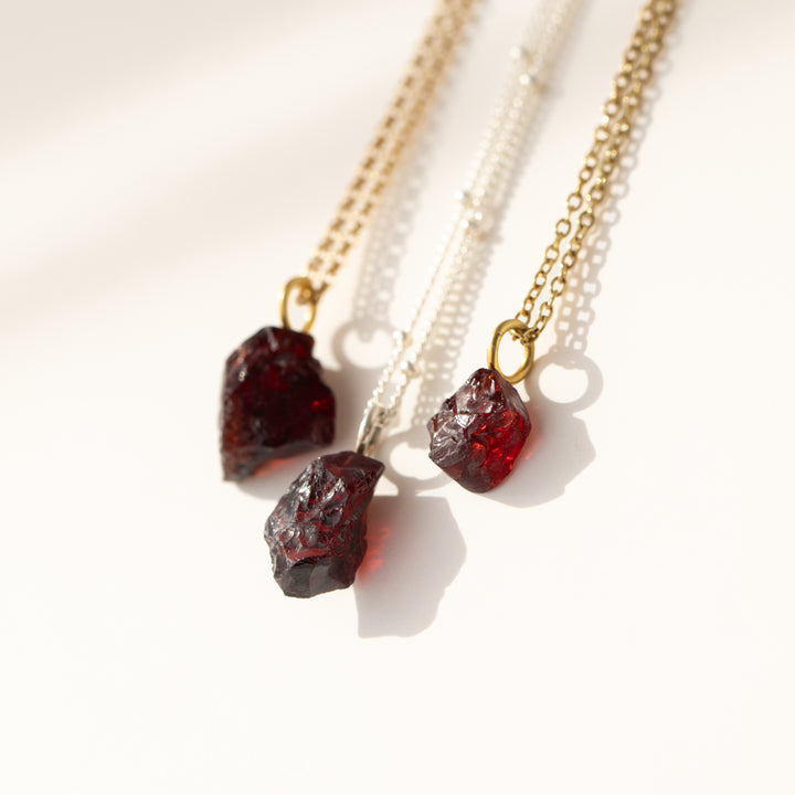 Garnet Necklaces
