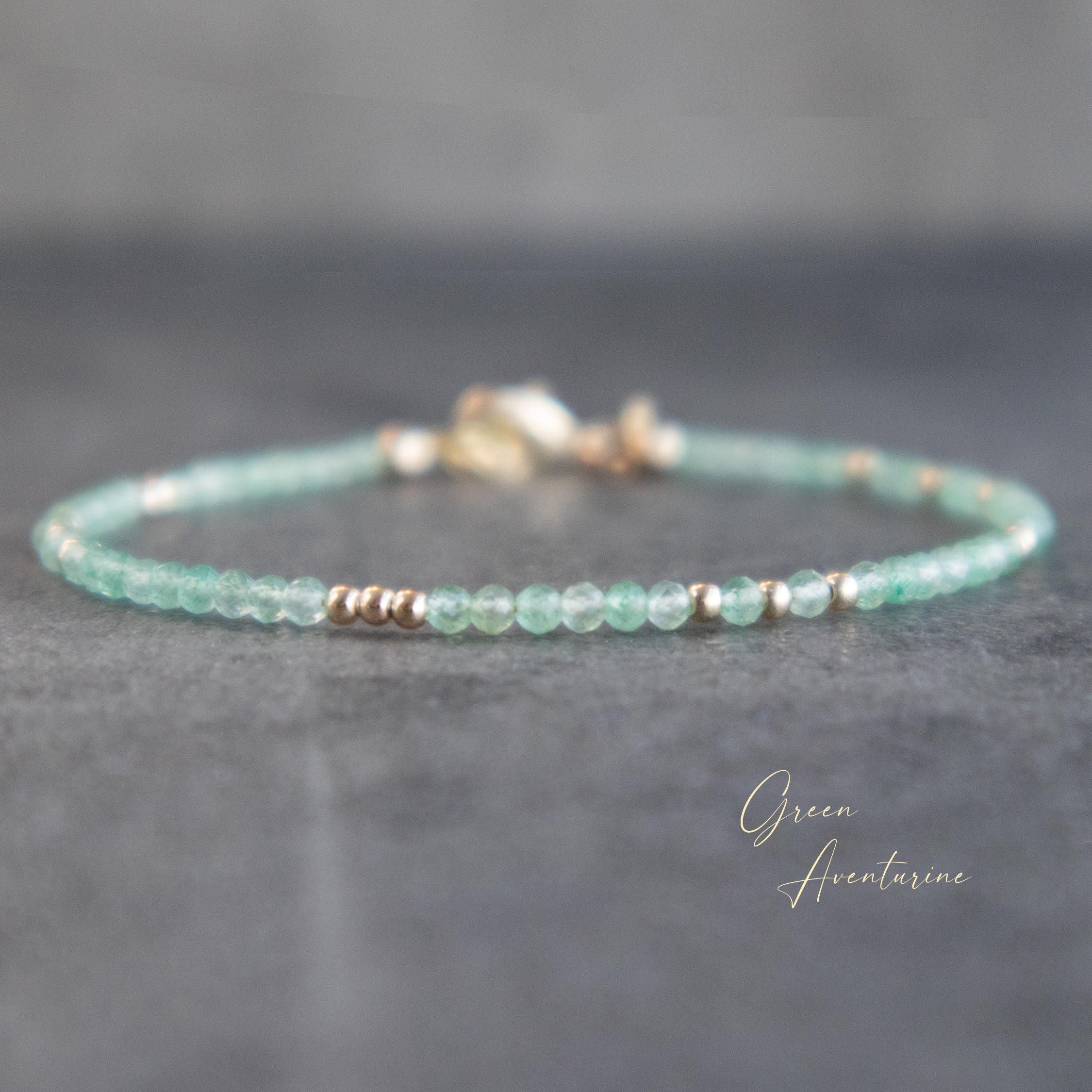 Aventurine bead deals bracelet