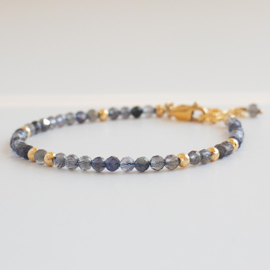 Iolite Stone Bracelet