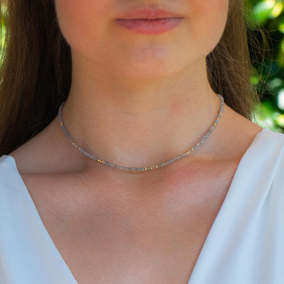 Labradorite Choker Necklace