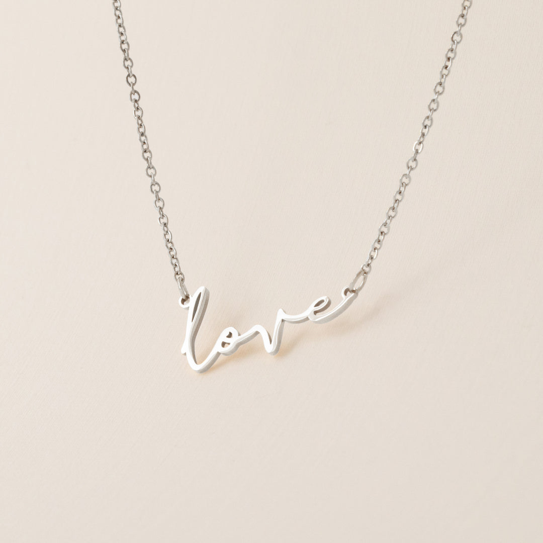 Love Necklace Silver