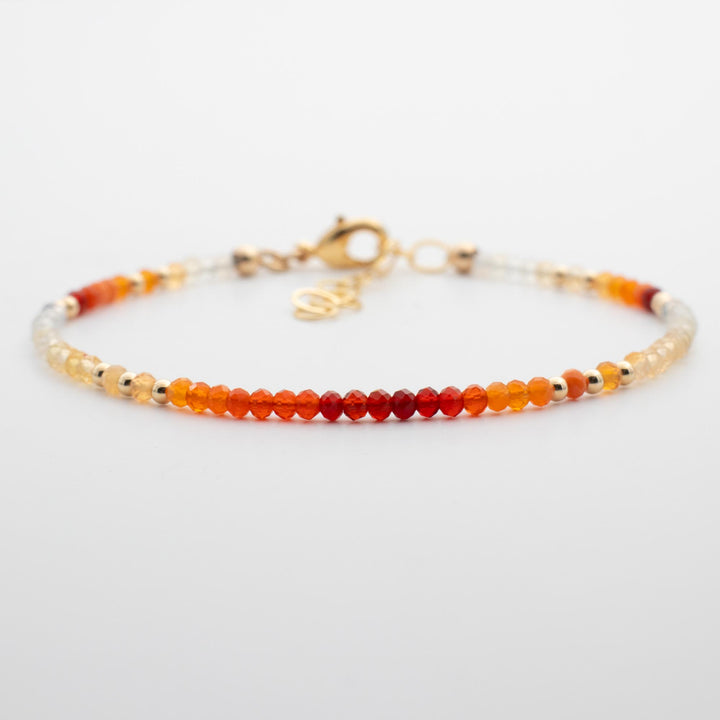 Mexican Fire Opal Bracelet