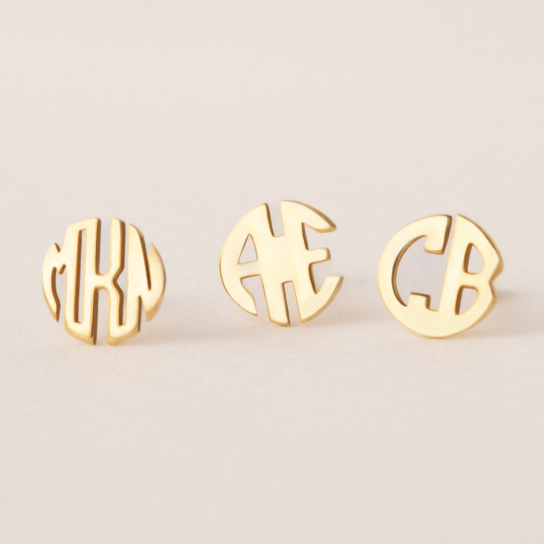 Monogram Earrings