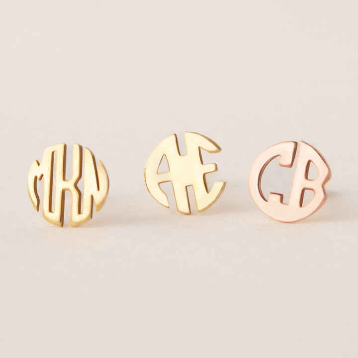 Monogram Earrings