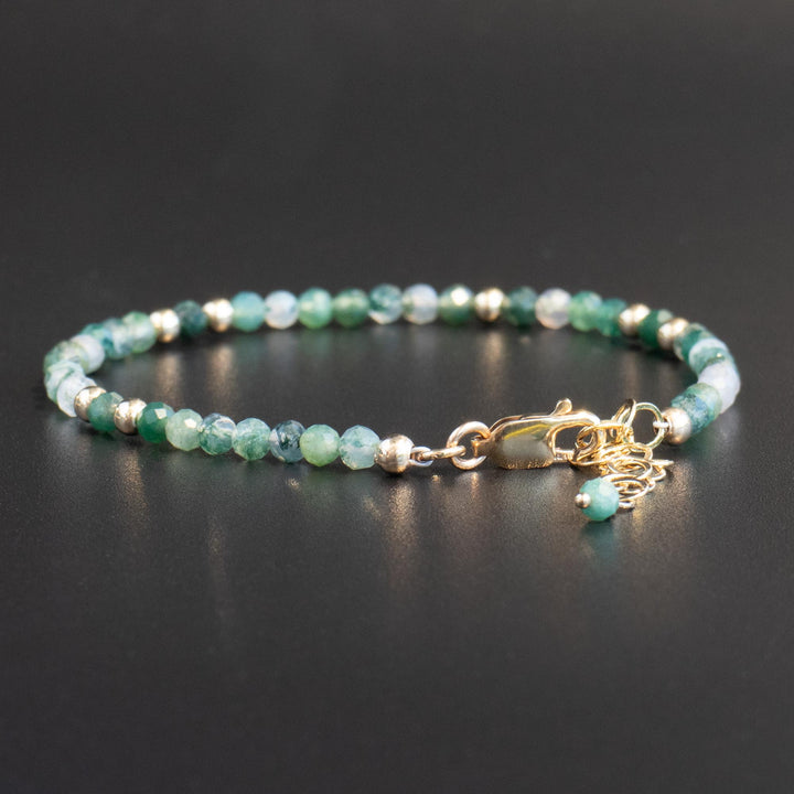 Moss Agate Bracelet UK