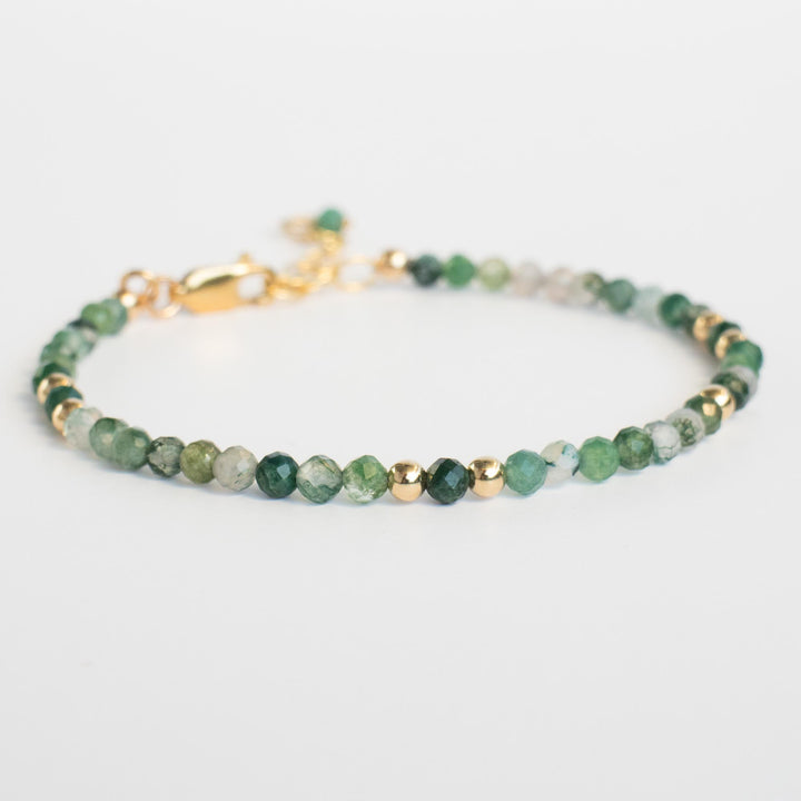 Moss Agate Bracelet