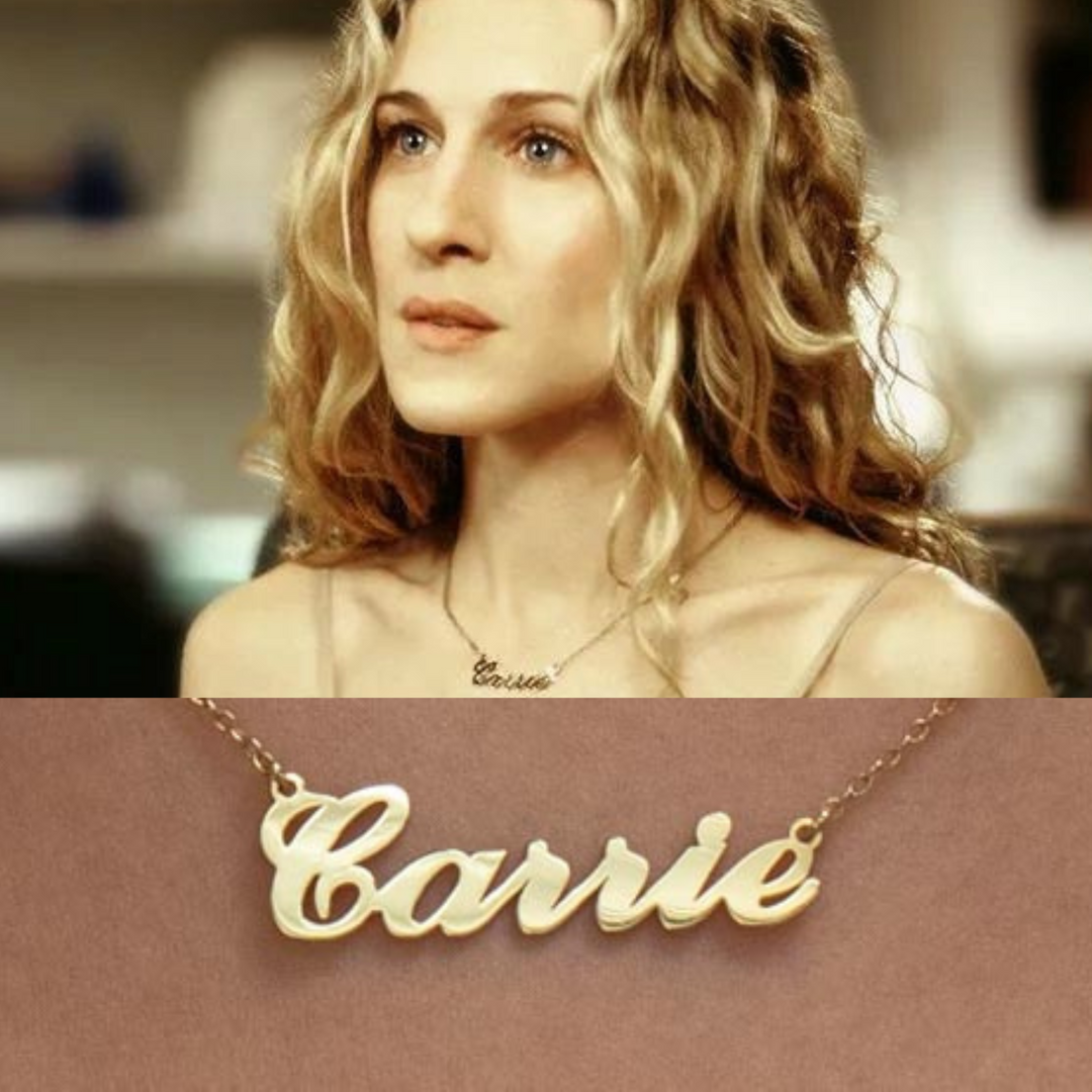 Carrie Name Necklace