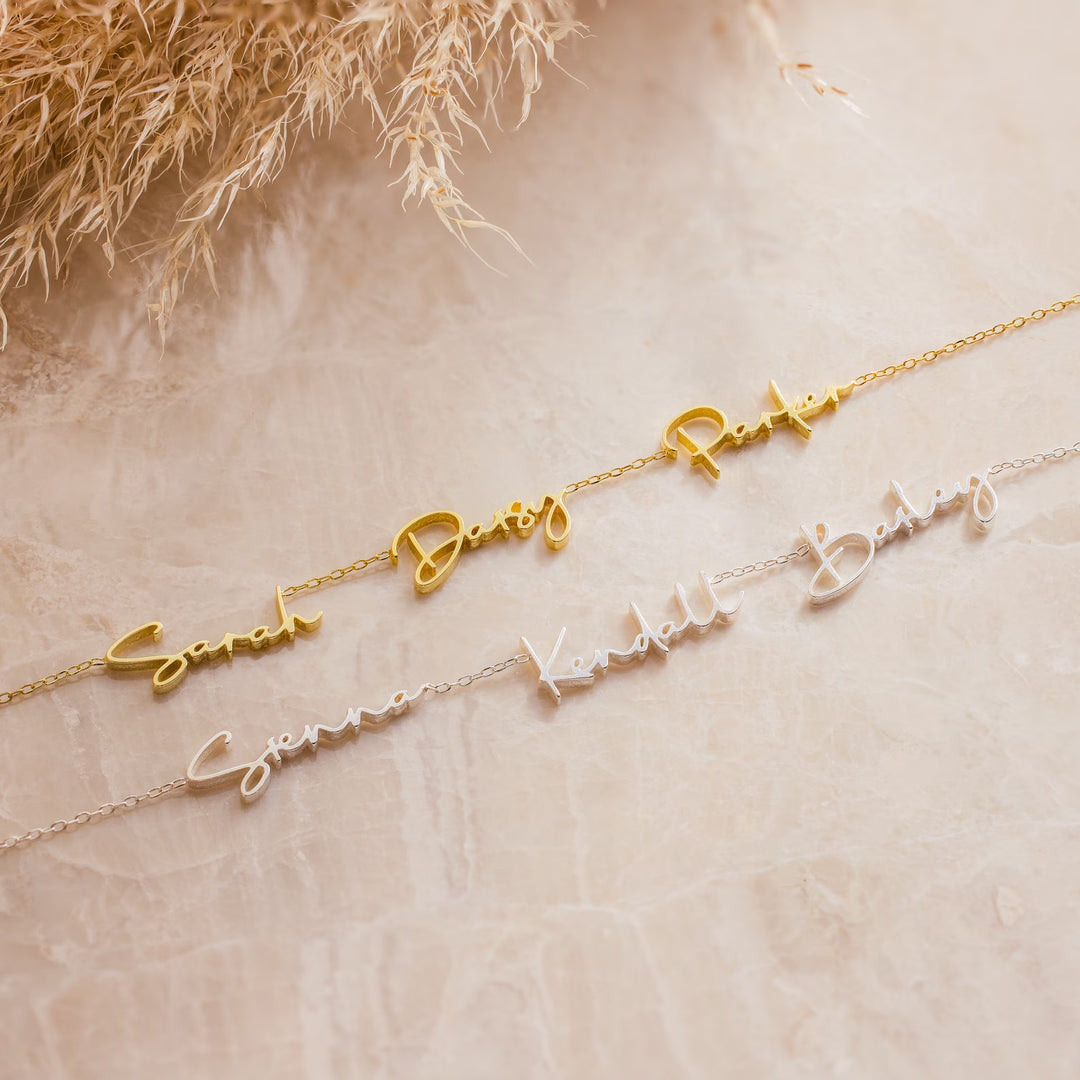 Multiple Name Necklace