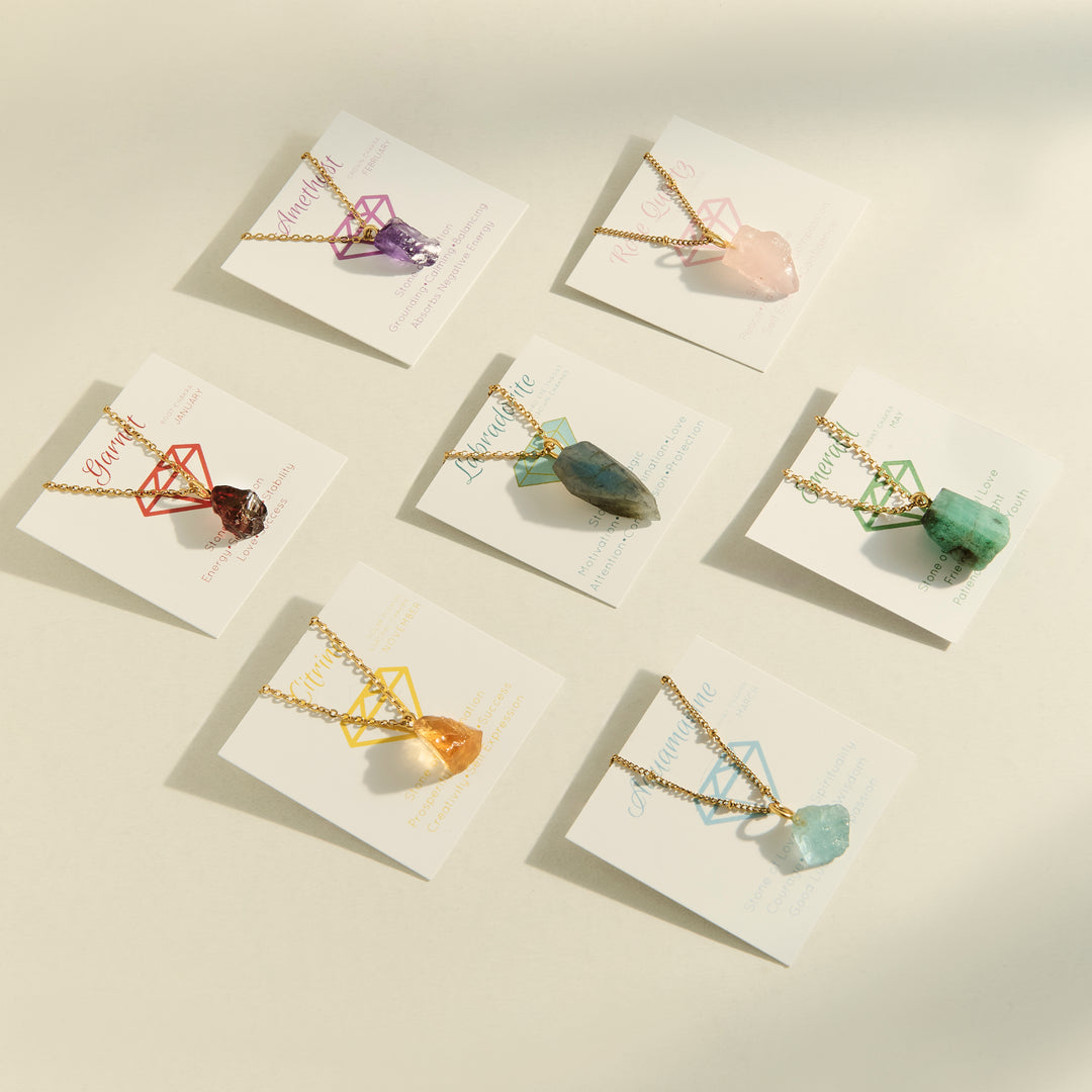 Raw Crystal Necklaces