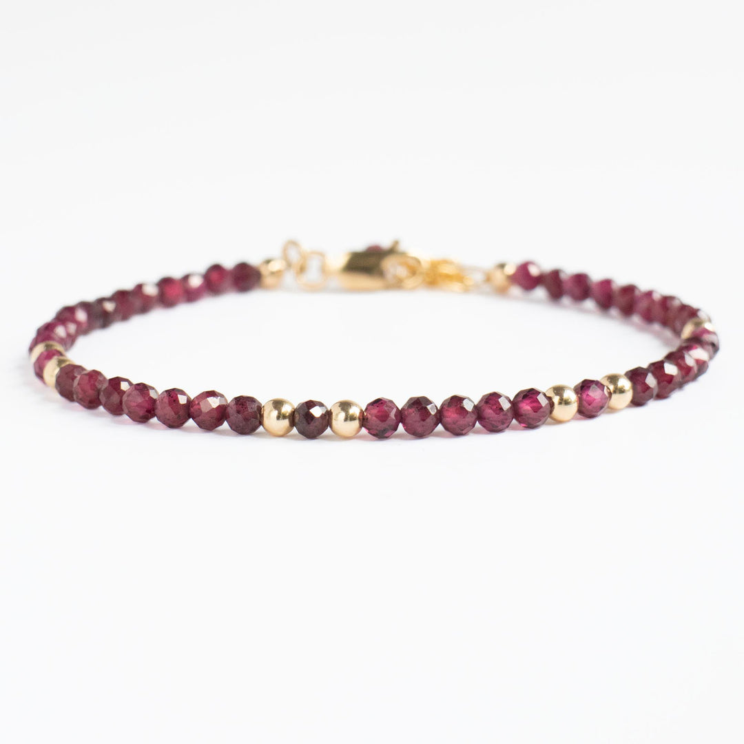 Rhodolite Garnet Bracelet