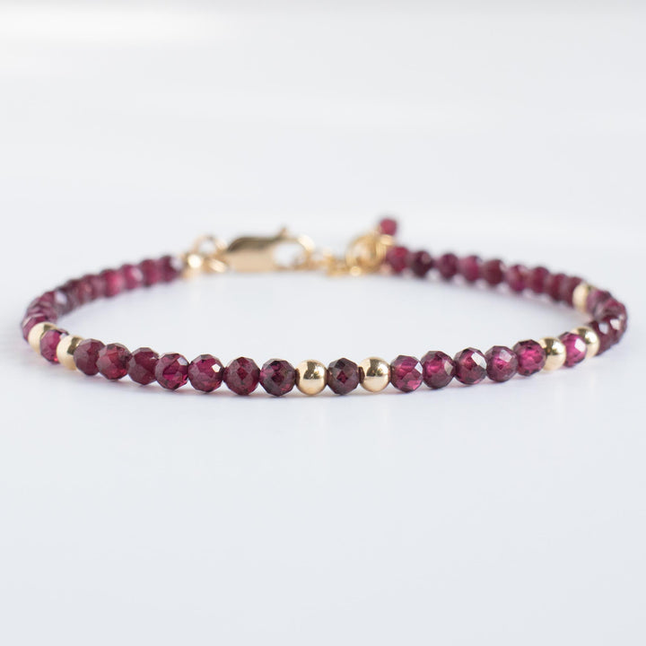 Rhodolite Garnet Bracelet