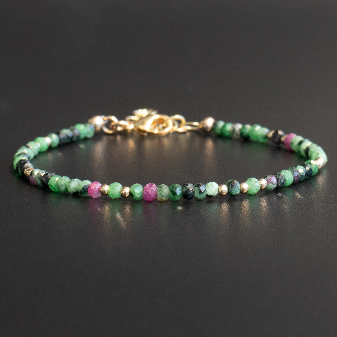  Ruby in Zoisite Bracelet