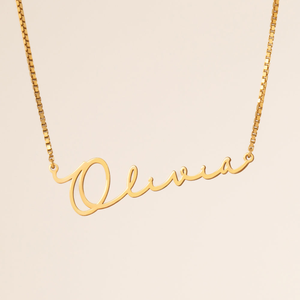 Signature Name Necklace