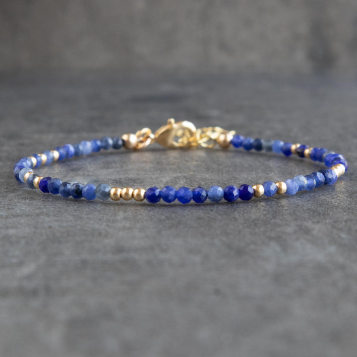 Skinny Sodalite Bracelet