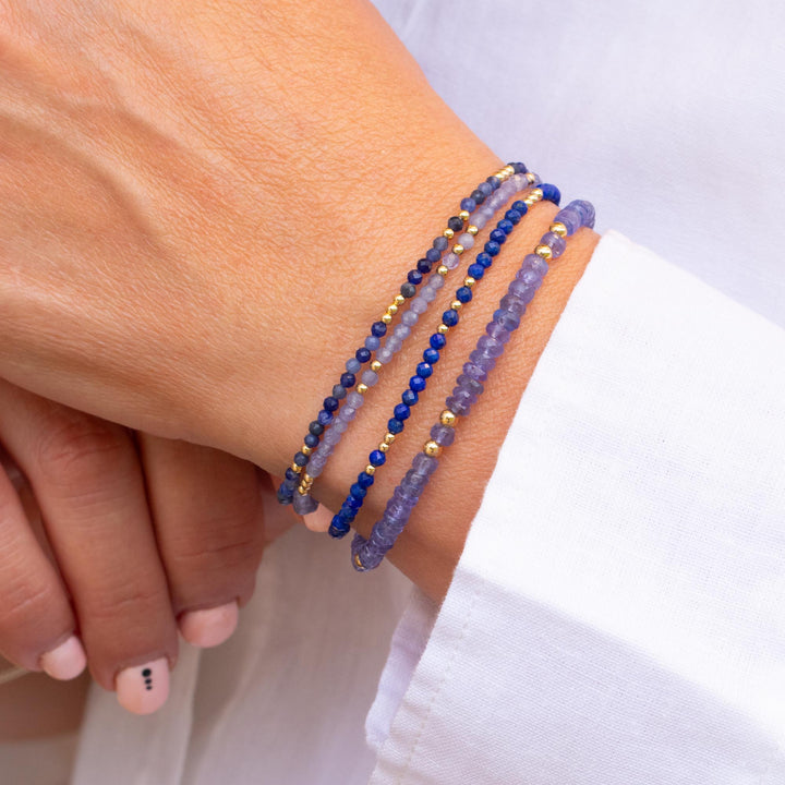 Skinny Sodalite Bracelet