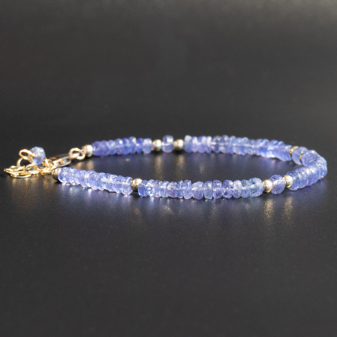 Tanzanite Bracelet Yellow Gold