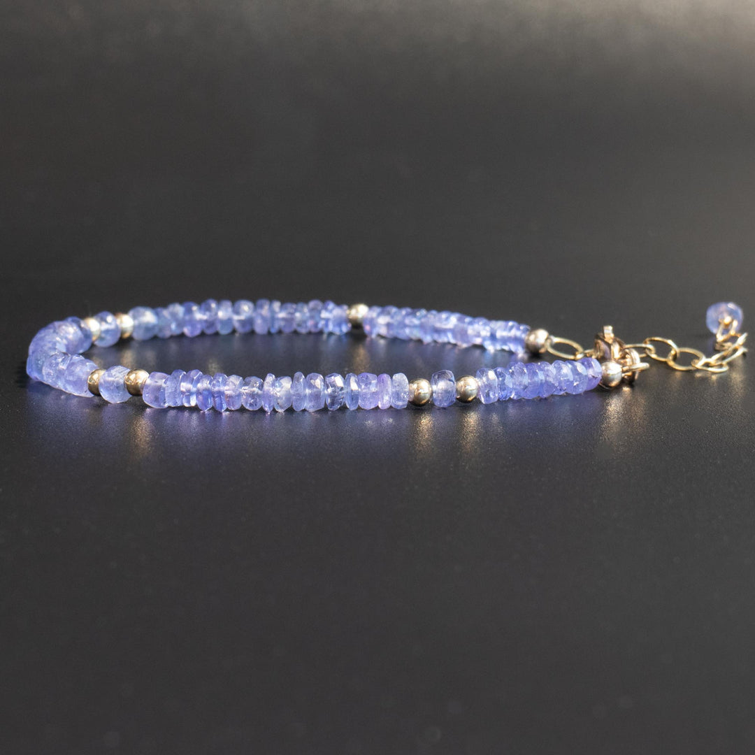 Tanzanite Bracelet Sterling Silver