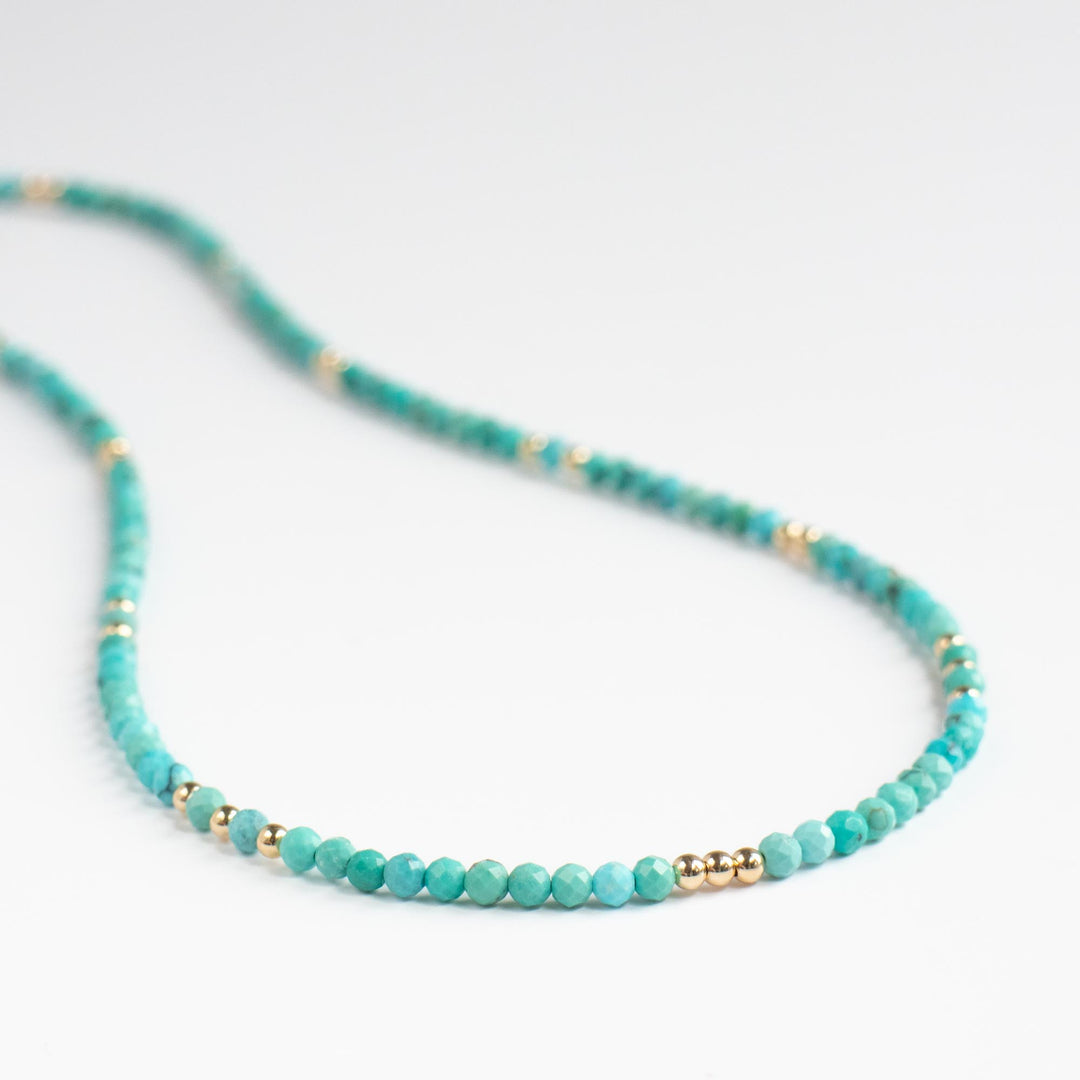 Turquoise Bead Necklace