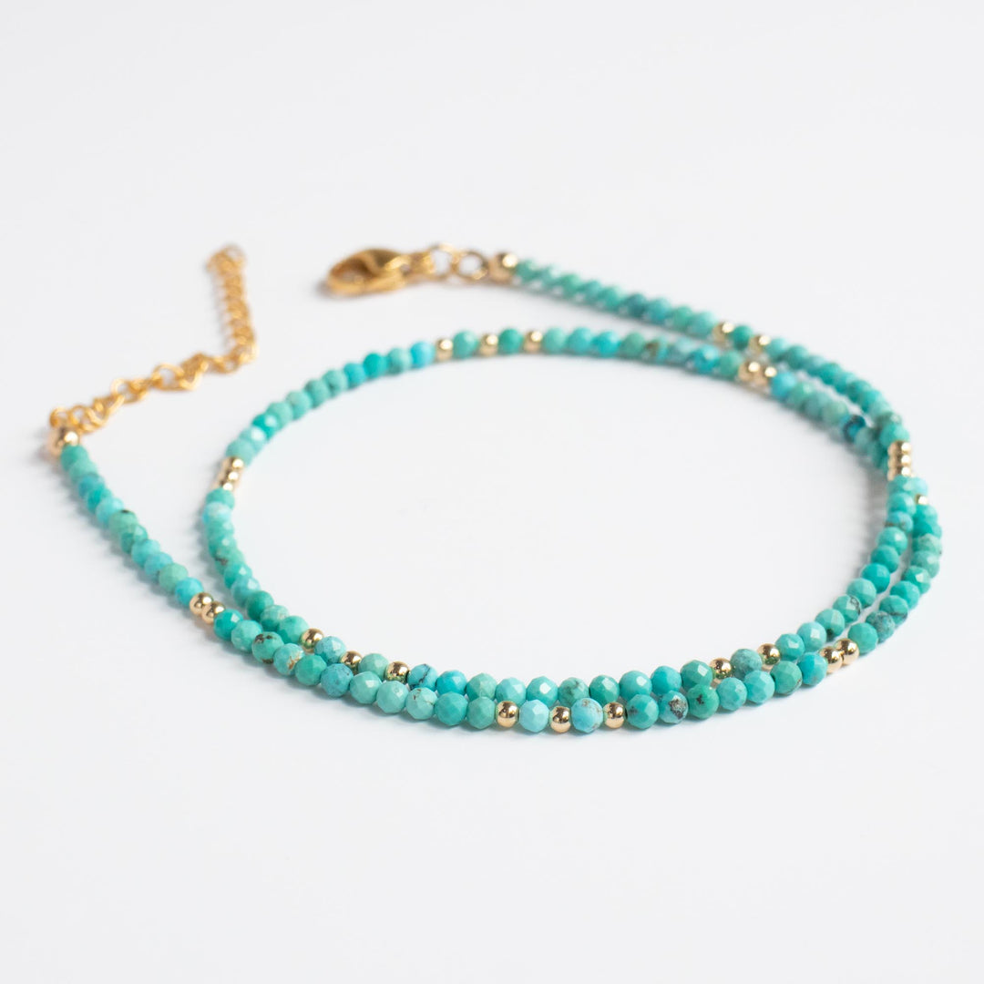 Turquoise Beaded Necklace