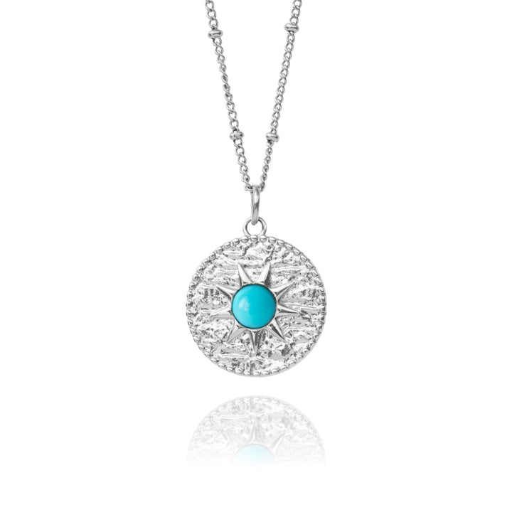 Silver and Turquoise Necklace