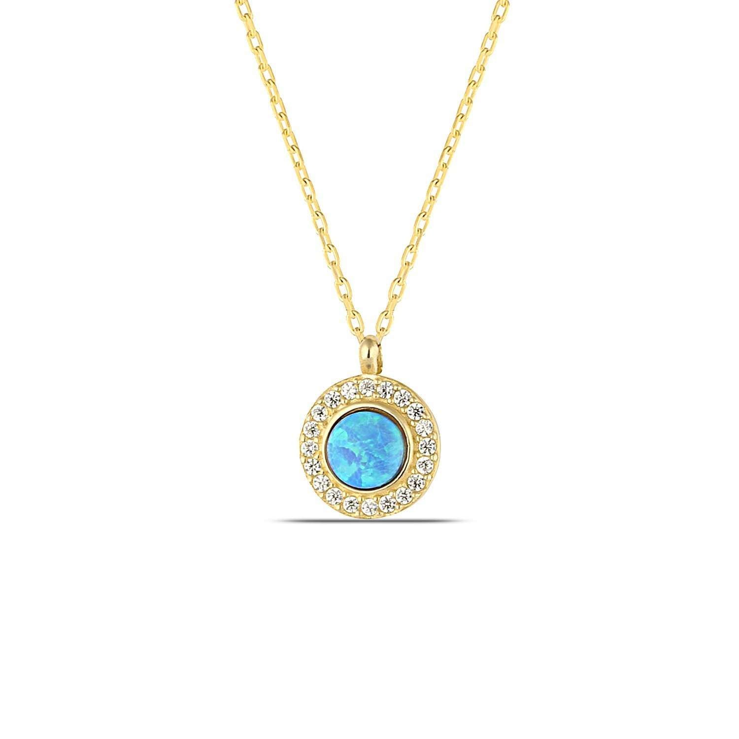 Kite Aurora Opal Doublet Crystal Gemstone Necklace – IlluminationDesigns