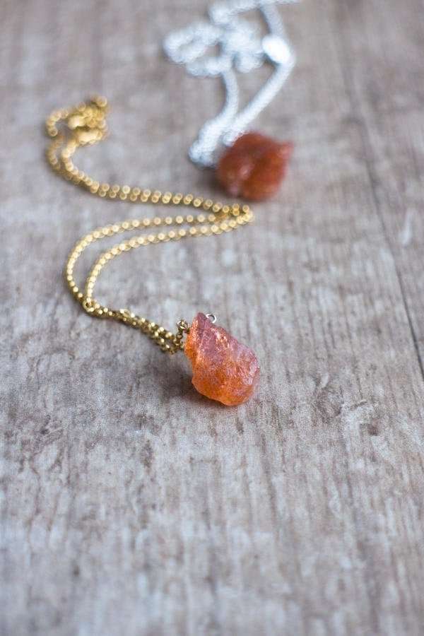 Sunstone hot sale crystal necklace