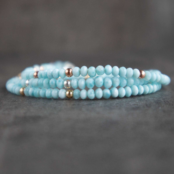 Genuine Larimar Bracelet